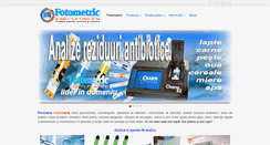 Desktop Screenshot of fotometric-instruments.ro